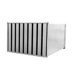 SONIE R silencieux rectangulaire