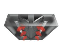NIE hotte simple flux version ilot