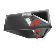 NWE hotte simple flux version murale